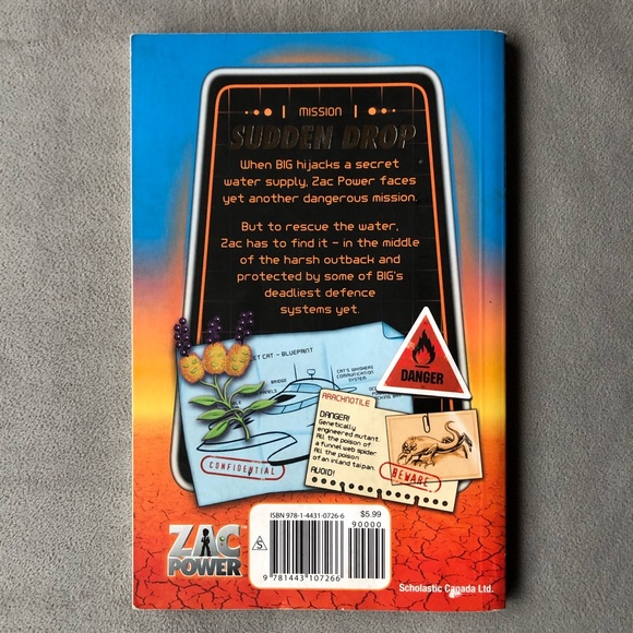 Set of 3 ~ Zac Power Novels - Picture 5 of 10